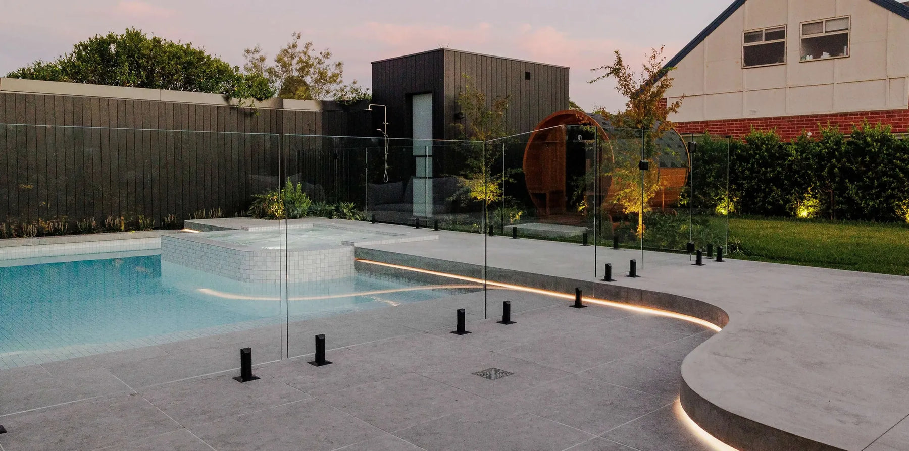 What defines a luxury pool