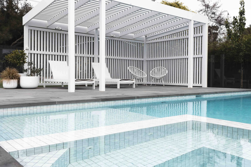Dromana concrete pool with views by Fine Art Pools