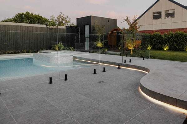 Concrete pool project in Melbourne by Fine Art Pools