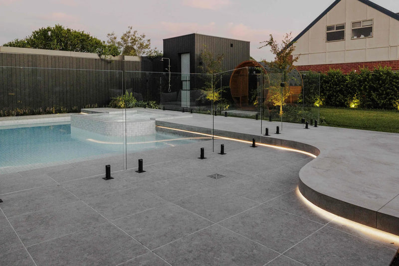 Concrete pool project in Melbourne by Fine Art Pools