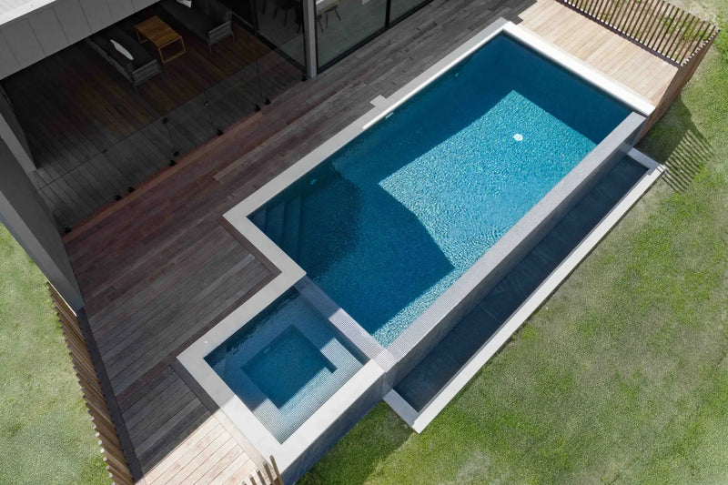 Concrete pool project in Melbourne by Fine Art Pools