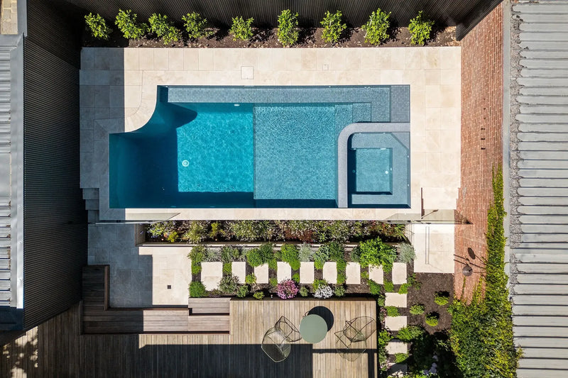 Elsternwick concrete pool project by Fine Art Pools