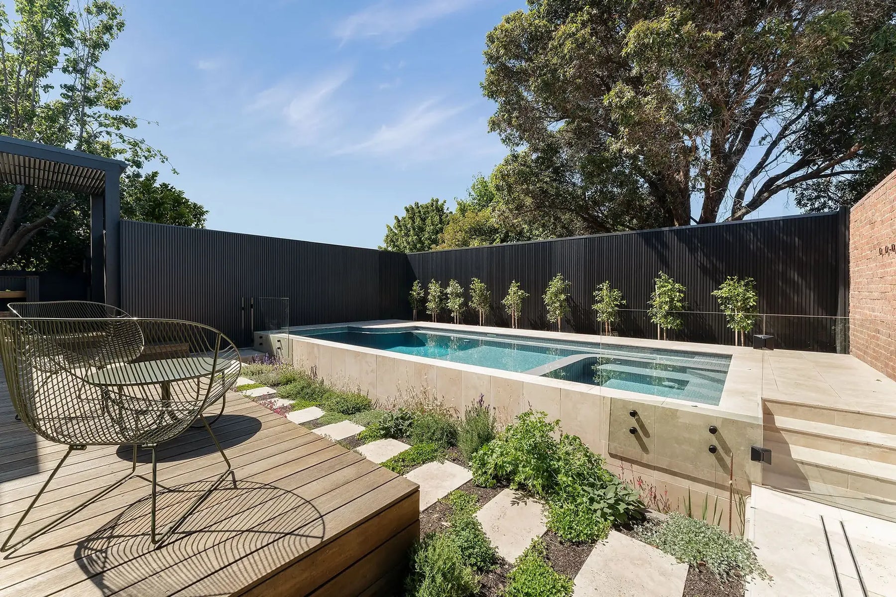 Elsternwick concrete pool project by Fine Art Pools